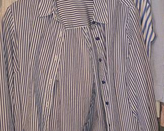 Halogen Striped Button-Down Shirt