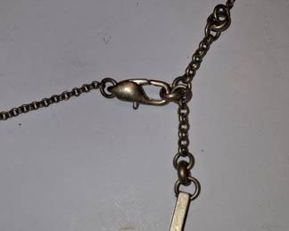 Kenneth Cole teardrop pendant necklace