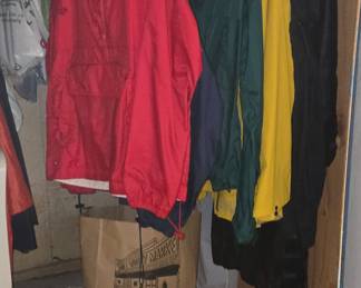Vintage Nylon Anorak and Zip-Up Windbreakers