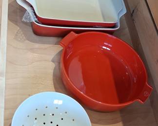 Le Creuset Stoneware Bakeware Set - Flame Color
