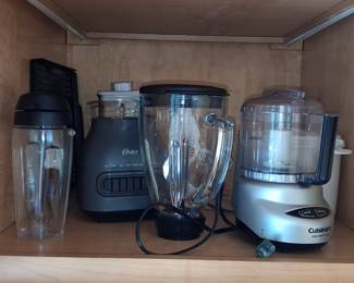 Oster 6-Cup Blender and Cuisinart Mini-Prep Plus Food Processor