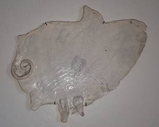 Mid-Century Ceramic Fish Wall Plaque