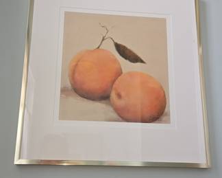 Lyons Still Life Peach Pastel Print