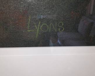 Lyons Floral Still Life Painting