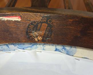 Binghamton Chair Co. Windsor Rocking Chair