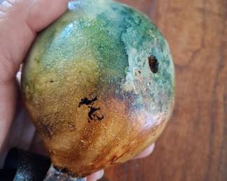 Studio Pottery Bird Candle Holder