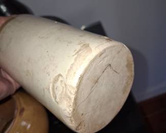Antique Two-Tone Stoneware Ginger Beer Bottle