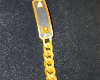 Vince Camuto Gold-Tone ID Bracelet