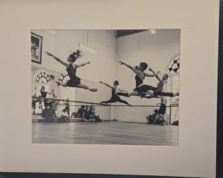 In Flight at Cuban National Ballet Rehearsal by Philip M. Shaw