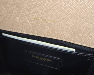 Saint Laurent Kate Medium Grain de Poudre Embossed Leather Chain Bag