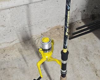 Okuma Fin Chaser X Spinning Combo Yellow 8' 0" Rod 2 Piece 40 Reel
