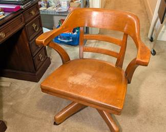 Wooden Office Chair
