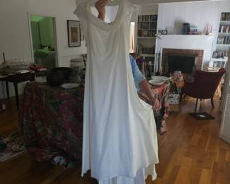 Vintage Silk Wedding dress 