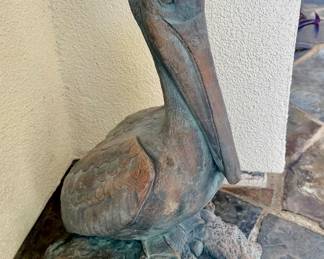 Large cement pelican