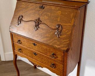 Antique drop front