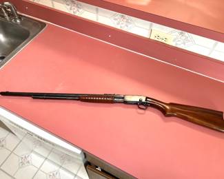 Remington Model 13-CS Pump Action .22 Caliber w/Octagonal Barrel - Good condition