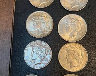 Peace Silver Dollars 
