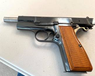 Browning Hi-Power 9mm Semi Automatic Pistol 
