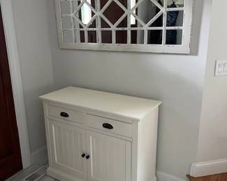 pair of cabinets / wall mirror