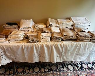 Loads of High Quality Linens