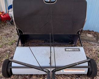 $125 - Ohio Steel Tow Behind Lawn Sweeper