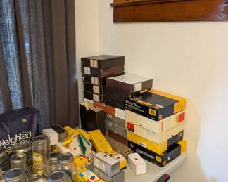 slides and canning jars