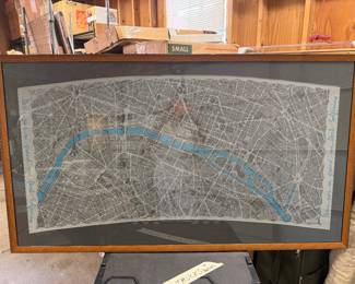 Scarf of Paris -framed