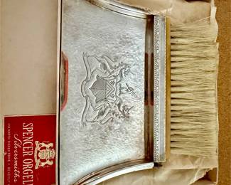 Silver plate Crumber in original box