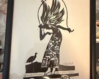 Capehart 'Barefoot Angel Jumping Rope' Limited Edition Print