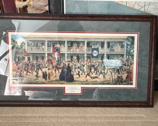 Mort Künstler 'Covered with Glory' Limited Edition Print