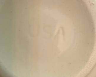 Vintage USA Green Leaf Pattern Stoneware Set by Royal China (The Old Curiosity Shop)
