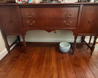 Colonial Revival Mahogany Sideboard