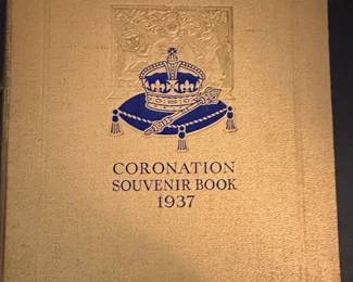 1937 Coronation Souvenir Book by Gordon Beckles