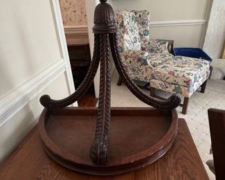 Regency Style Mahogany Console Table Base