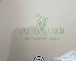 Julia Junkin Studio "Queen" Decorative Wall Plate