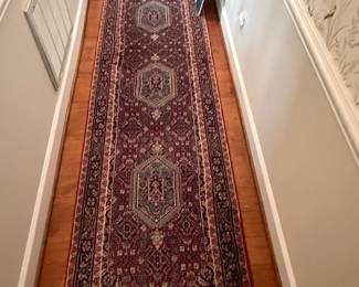 Hand-Knotted Persian Bidjar Runner