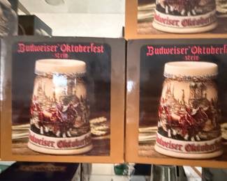 1992 Budweiser Oktoberfest Beer Stein