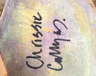 Chrissie Calejas Signed Ceramic Figurine