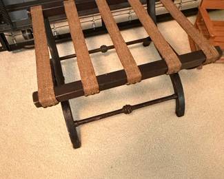 Vintage Folding Luggage Rack