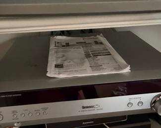 Panasonic SA-HT65 AV Control Receiver with DVD Recorder