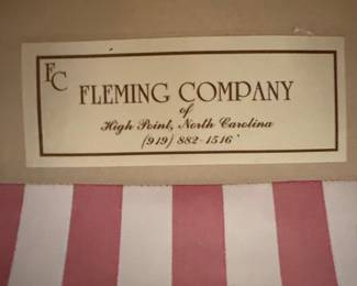 Fleming Company Upholstered Club Chair