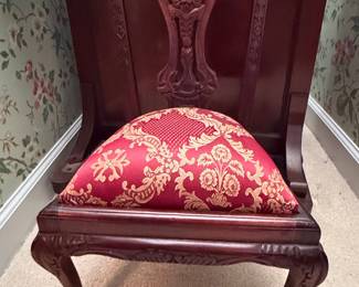 Chippendale Style Mahogany Side Chair with Ball-and-Claw Feet