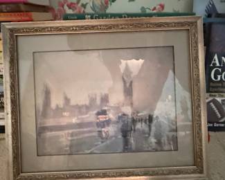 Childe Hassam 'Big Ben' Framed Print