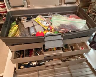 Plano 7771 Guide Series Tackle Box with Assorted Fishing Lures