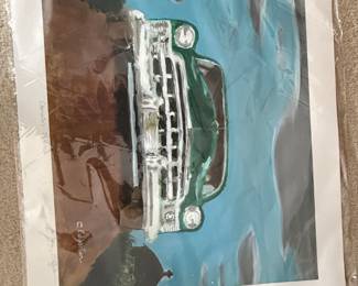Clyde Edgerton Signed Limited Edition Print: 'Clearwater Classics'