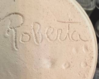Roberta Studio Pottery Crab Bowl