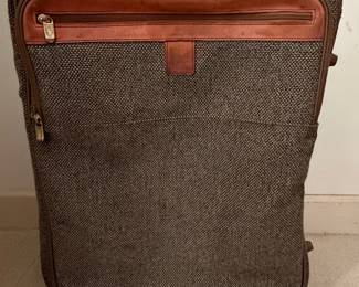 Hartmann Tweed and Leather Rolling Luggage