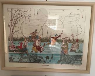 Bruce Johnson 'Match the Hatch' Print