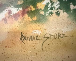 Rachel Sturz Coastal Watercolor Painting