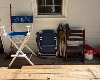 Custom "Queen Susan Oktoberfest" Director's Chair